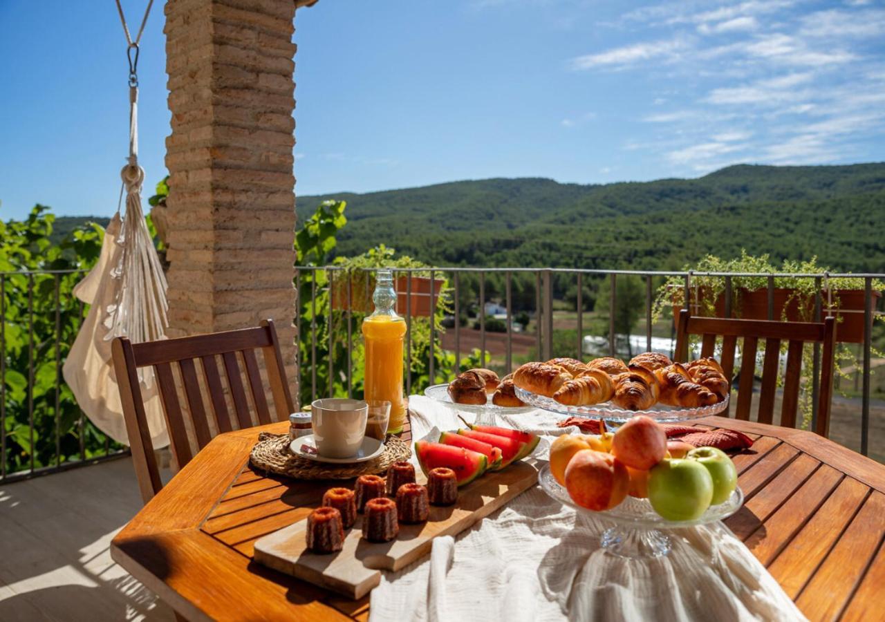 Masia Aubareda San Marti de Tous Экстерьер фото